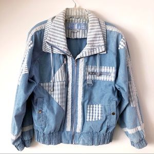 🔥Rare Vtg East West ‘80s Denim Jacket